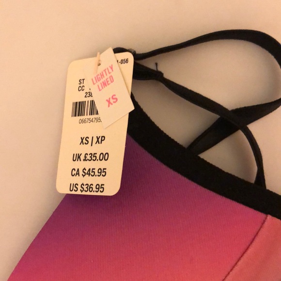 Pink Victoria’s Secret cool comfy sports bra XS - Picture 3 of 5